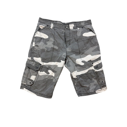 George camo gray shorts jorts y2k