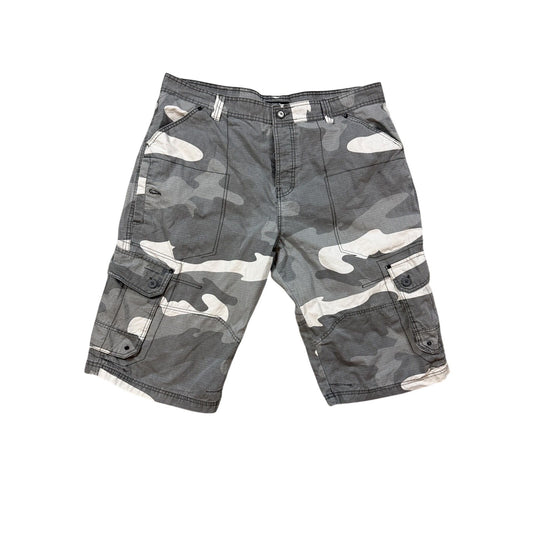 George camo gray shorts jorts y2k