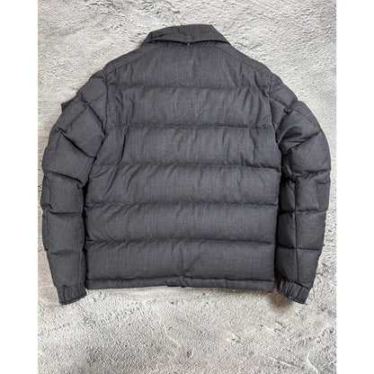 Moncler puffer jacket grey down