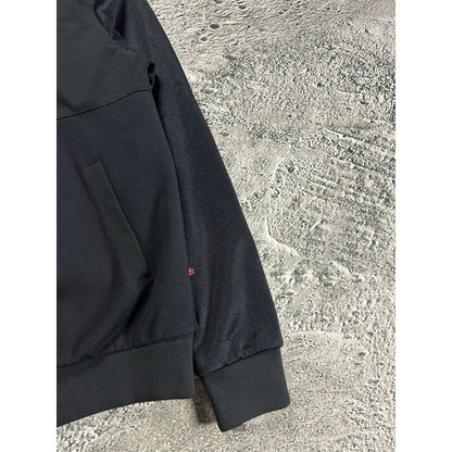 Han Kjobenhavn nylon bomber jacket black