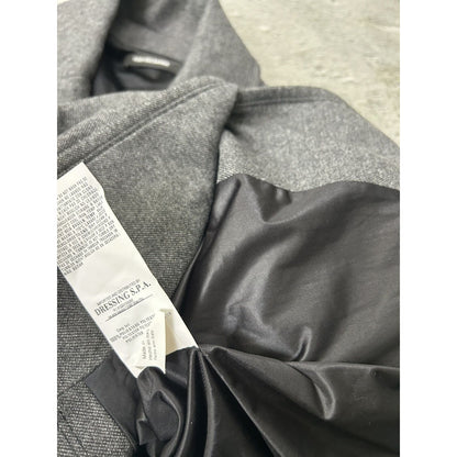 Plein Sud Jeanius Wool Blazer grey