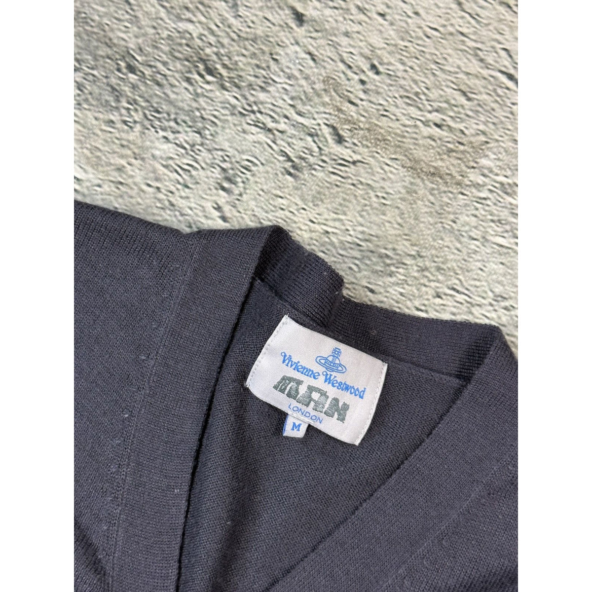 Vivienne Westwood knit cardigan small orb logo lana wool
