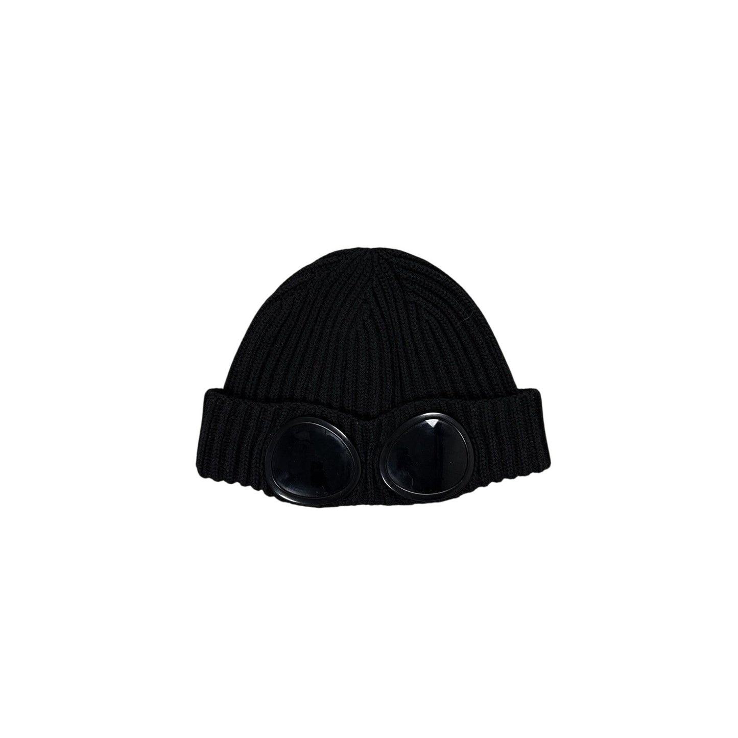 C.P. Company beanie google black wool