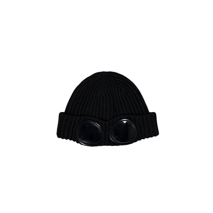 C.P. Company beanie google black wool