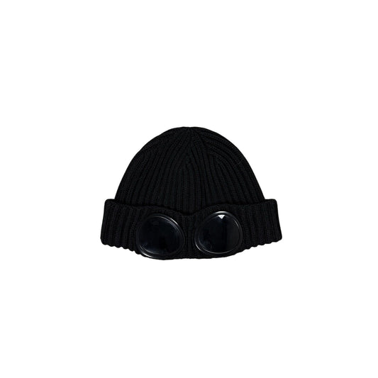 C.P. Company beanie google black wool