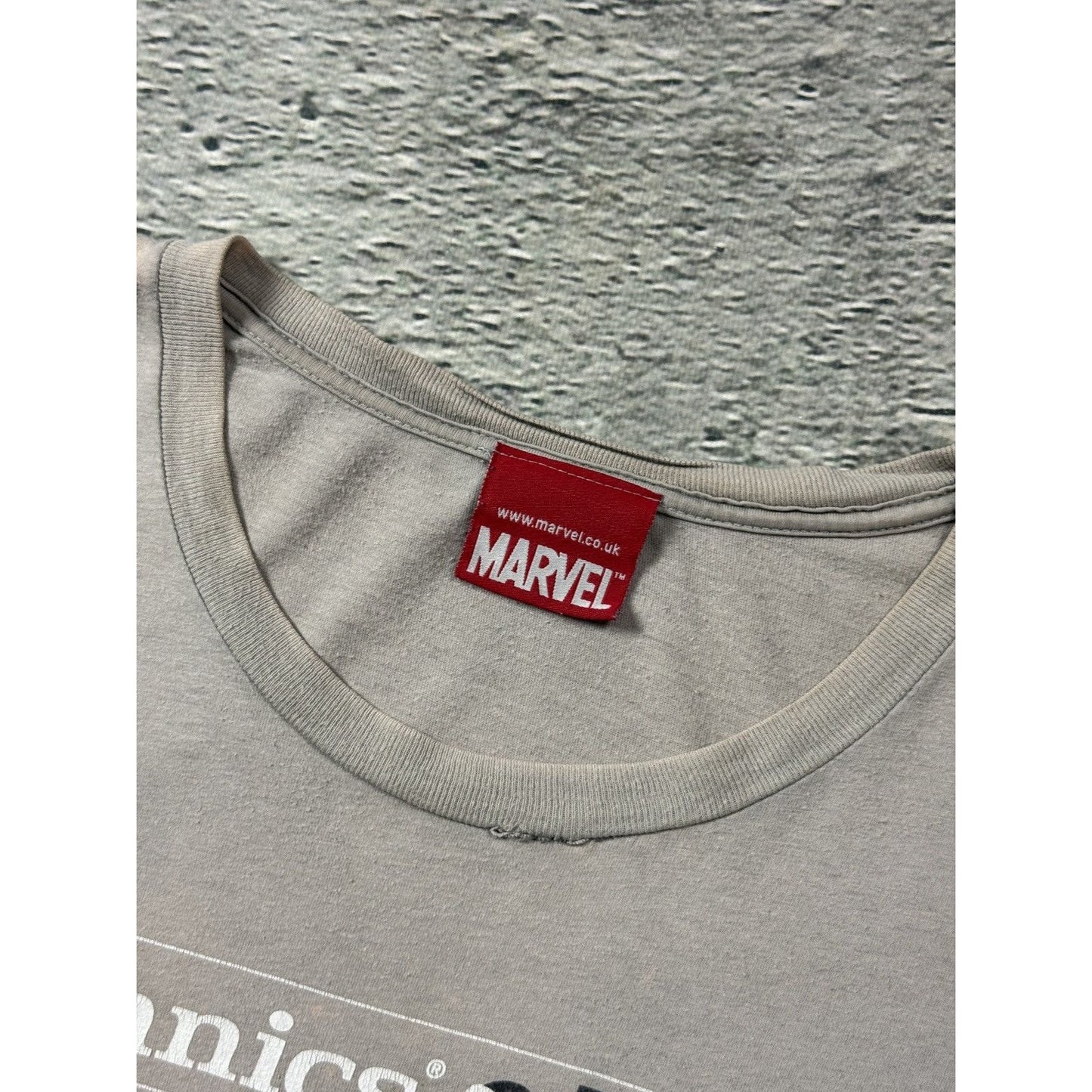 Technics vs Marvel 2006 vintage tee tshirt Silver Surfer