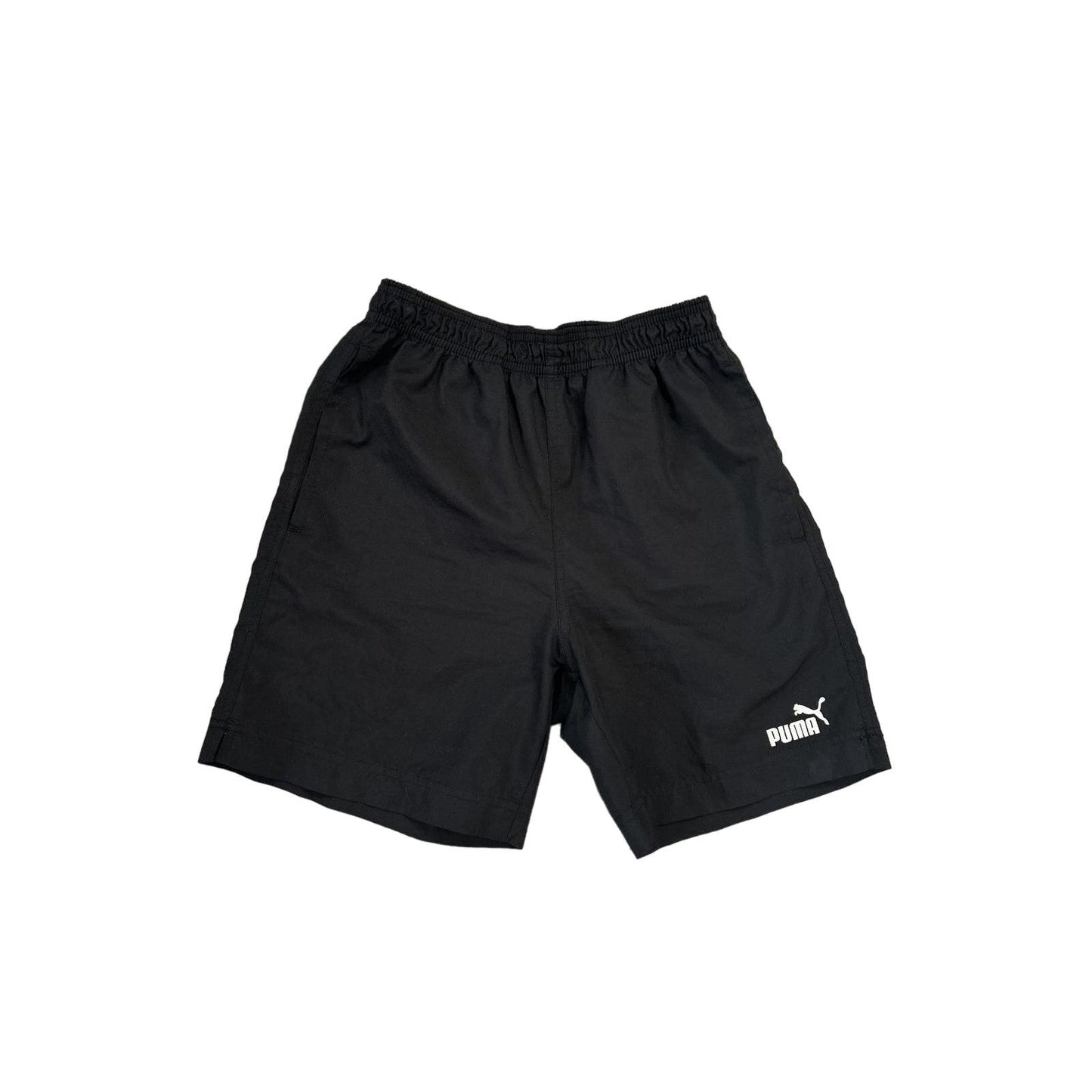 Puma shorts black small logo Y2K vintage