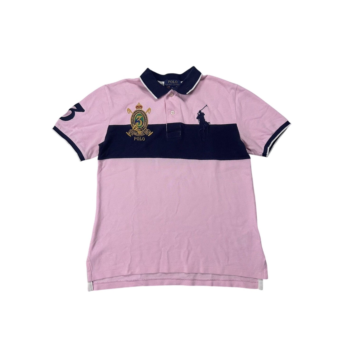 Chief Keef Polo Ralph Lauren vintage pink T-shirt big pony