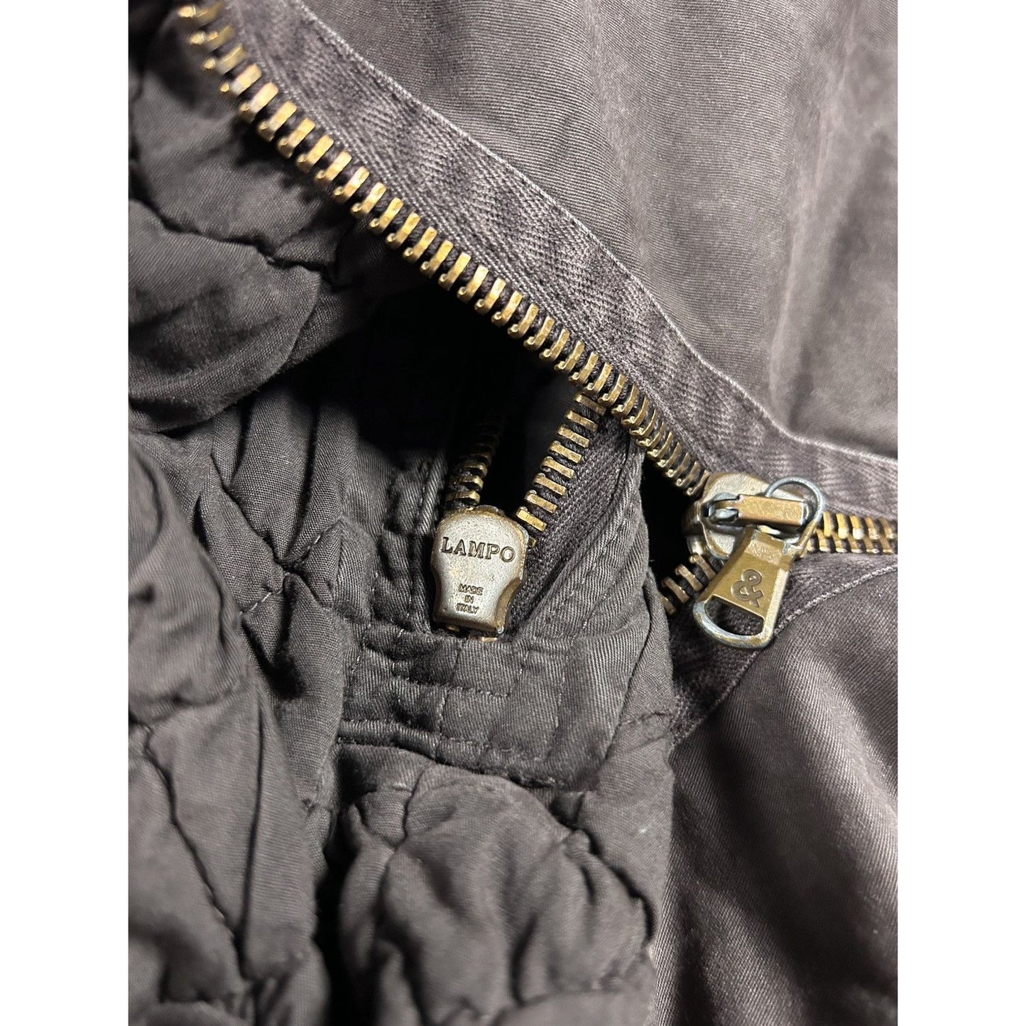 Dolce & Gabbana coat vintage utility miltary brown Y2K