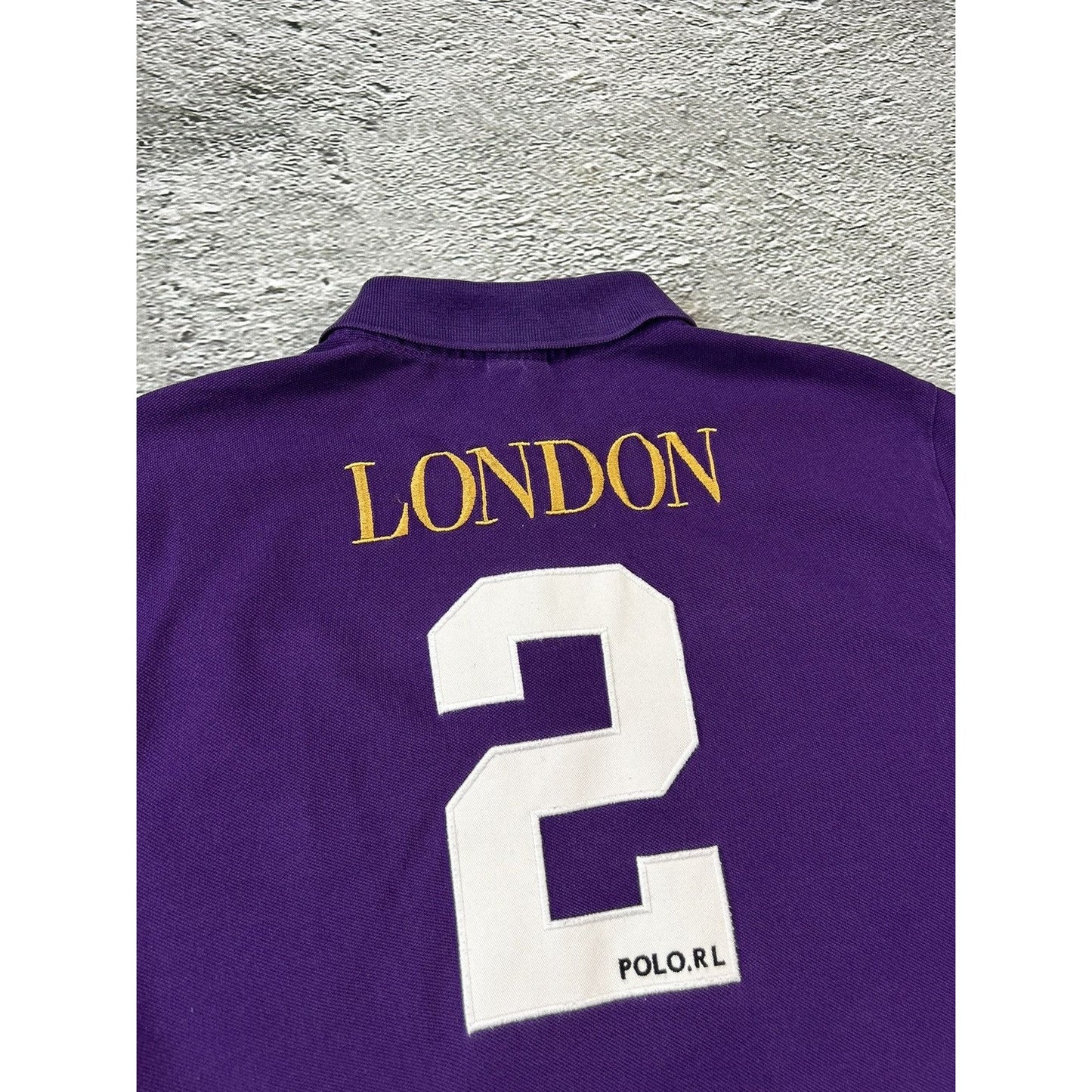 Chief Keef Polo Ralph Lauren London Polo T-shirt purple vintage