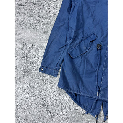 Carhartt coat jacket blue clash parka