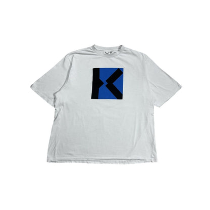 Kenzo big logo T-shirt block white