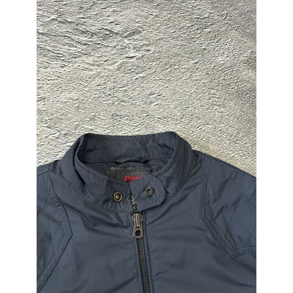 Diesel nylon jacket navy blue bomber vintage Y2K