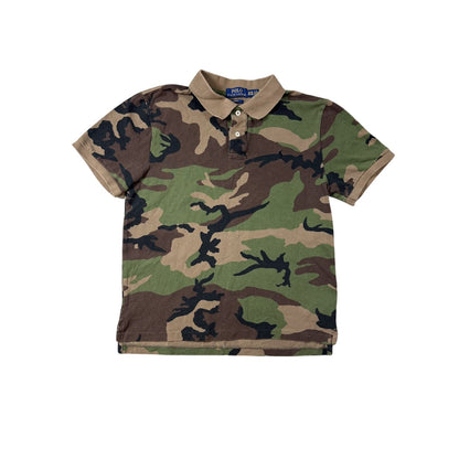 Chief Keef Polo Ralph Lauren vintage Camo T-shirt military