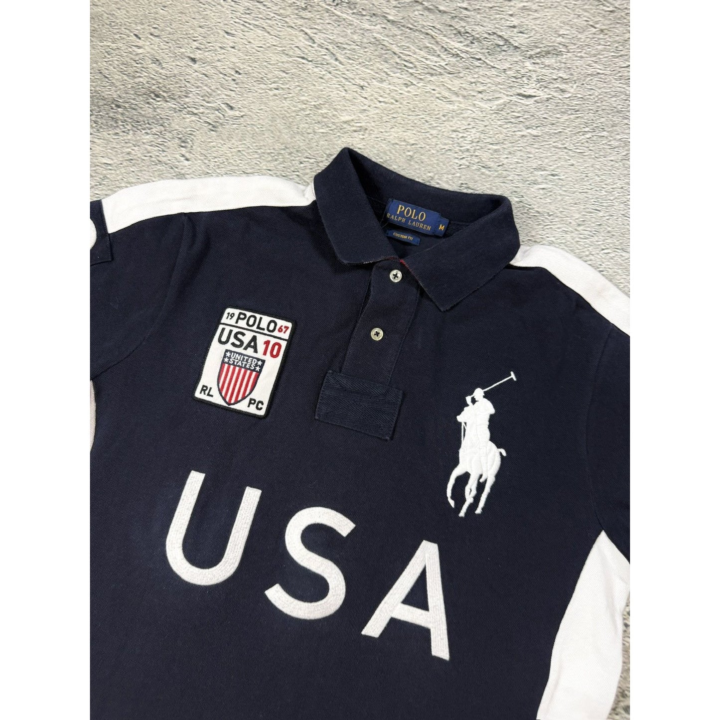 Chief Keef Polo Ralph Lauren USA big pony navy