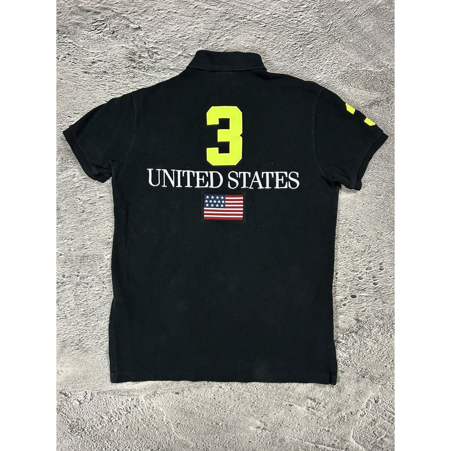Chief Keef Polo Ralph Lauren USA black Polo t-shirt big pony