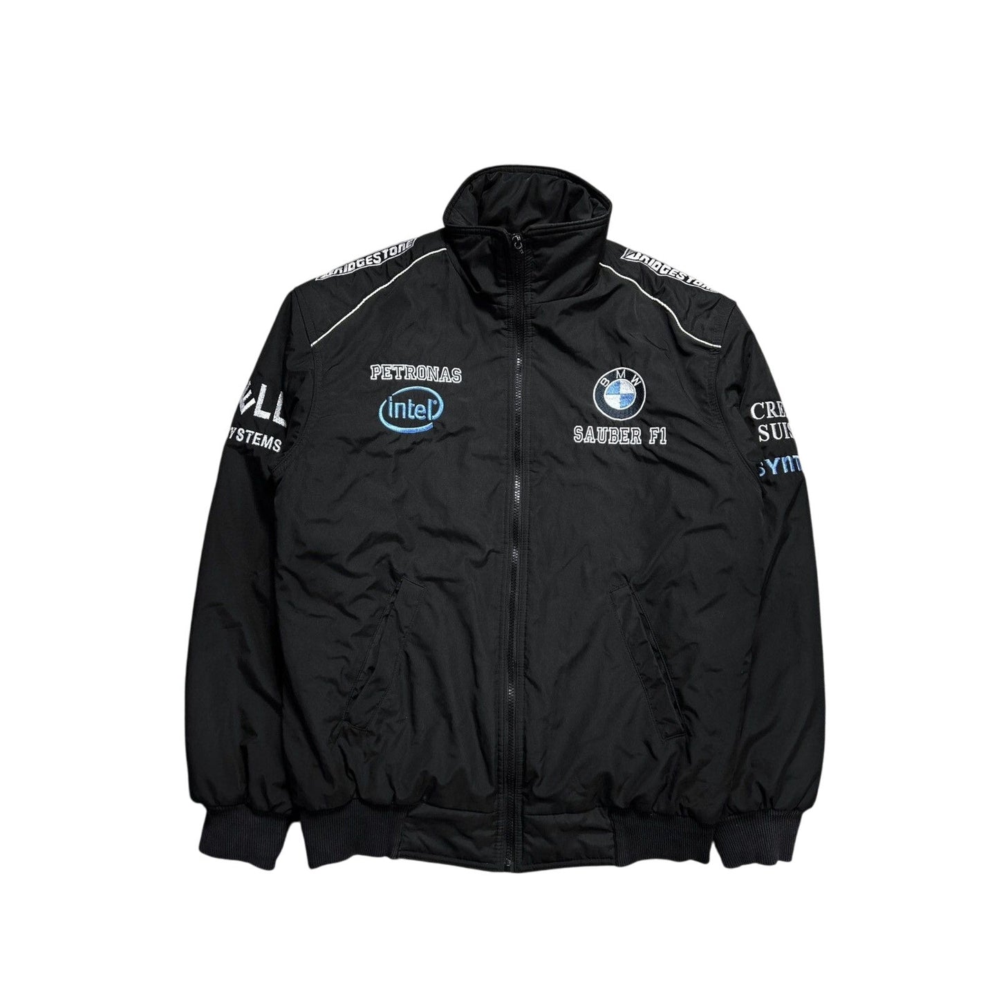 BMW Racing Jacket vintage black bomber Intel Sauber F1