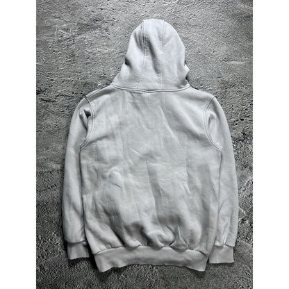 Y2K vintage hoodie white big logo opium skull