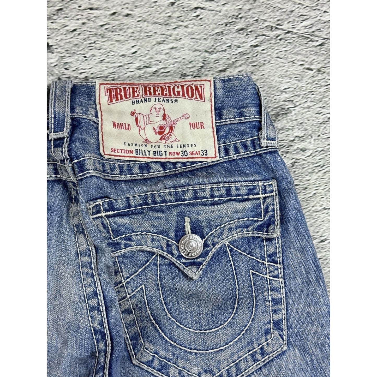 True Religion jeans vintage Billy denim pants bootcut