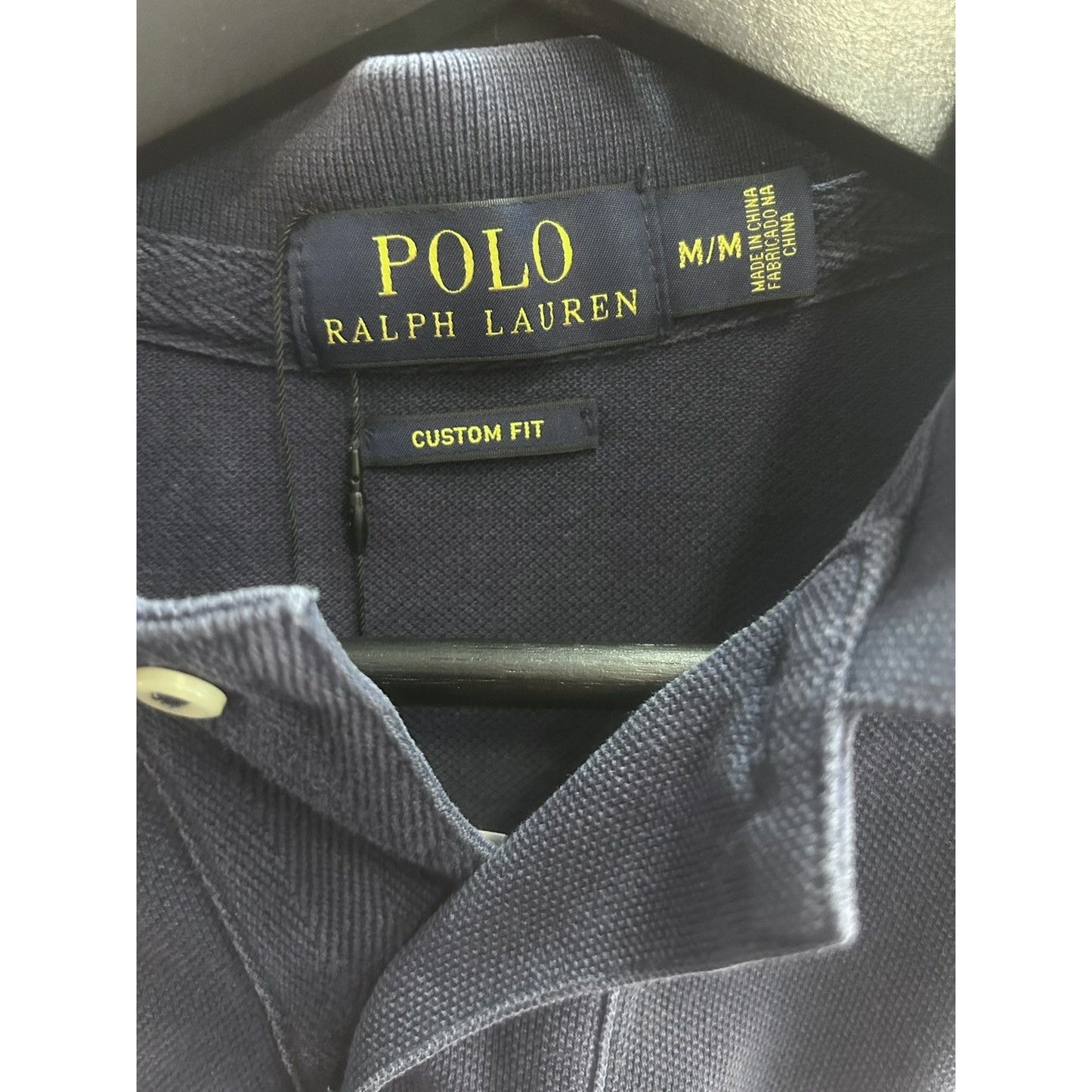 Chief Keef Polo Ralph Lauren New York navy blue Polo T-shirt