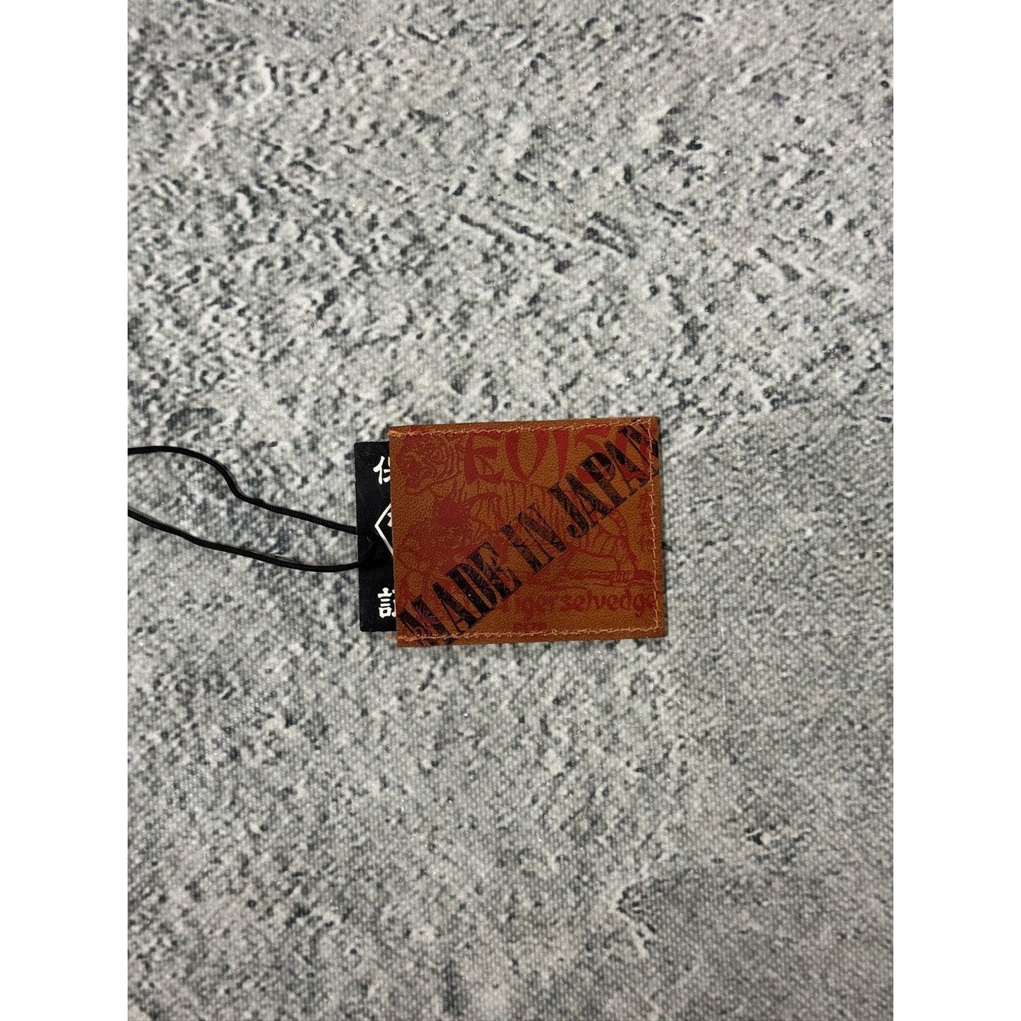 Evisu Rare Cardholder Made in Japan Leather Mini Wallet