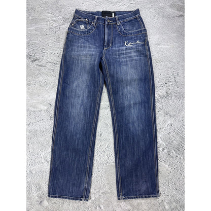 Karl Kani jeans vintage blue baggy Y2K