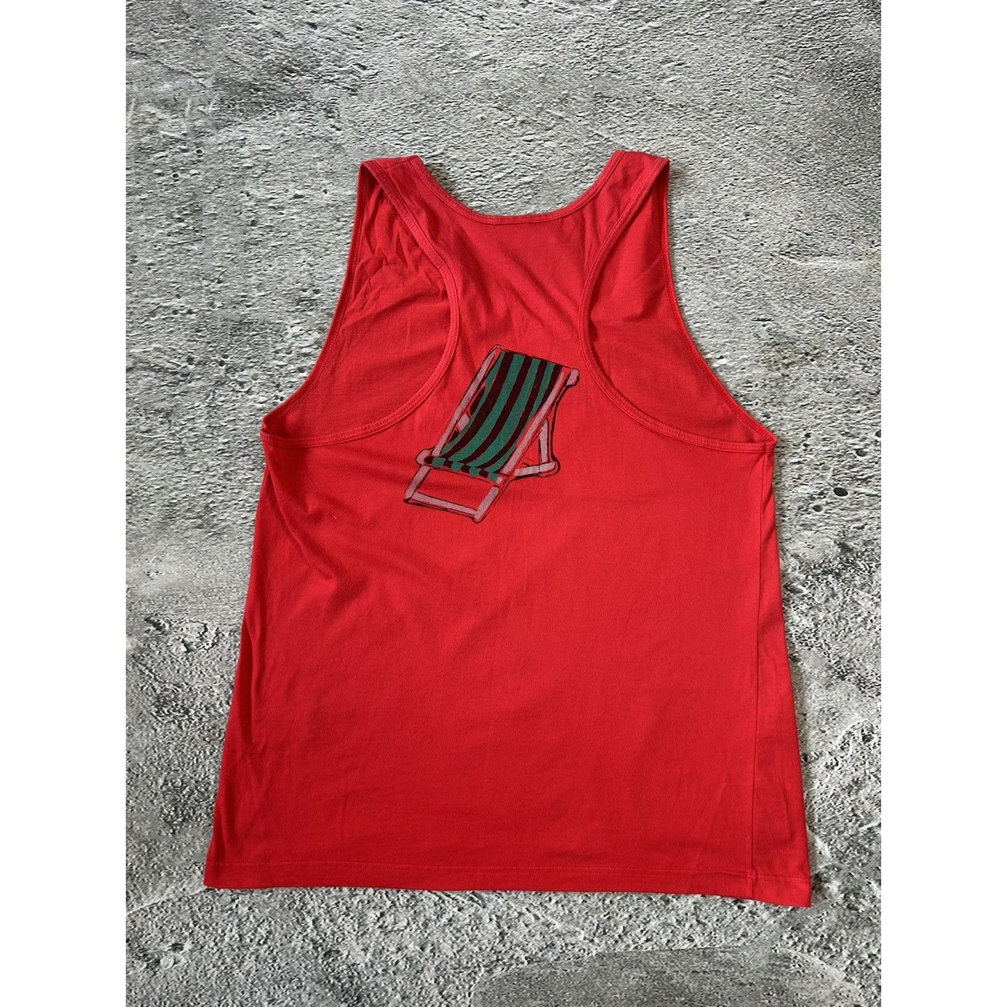 adidas take off tank top red sleeveless vintage