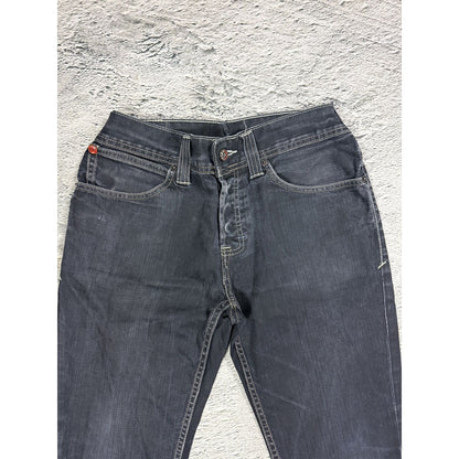 Evisu x Puma vintage black jeans black seagulls straight