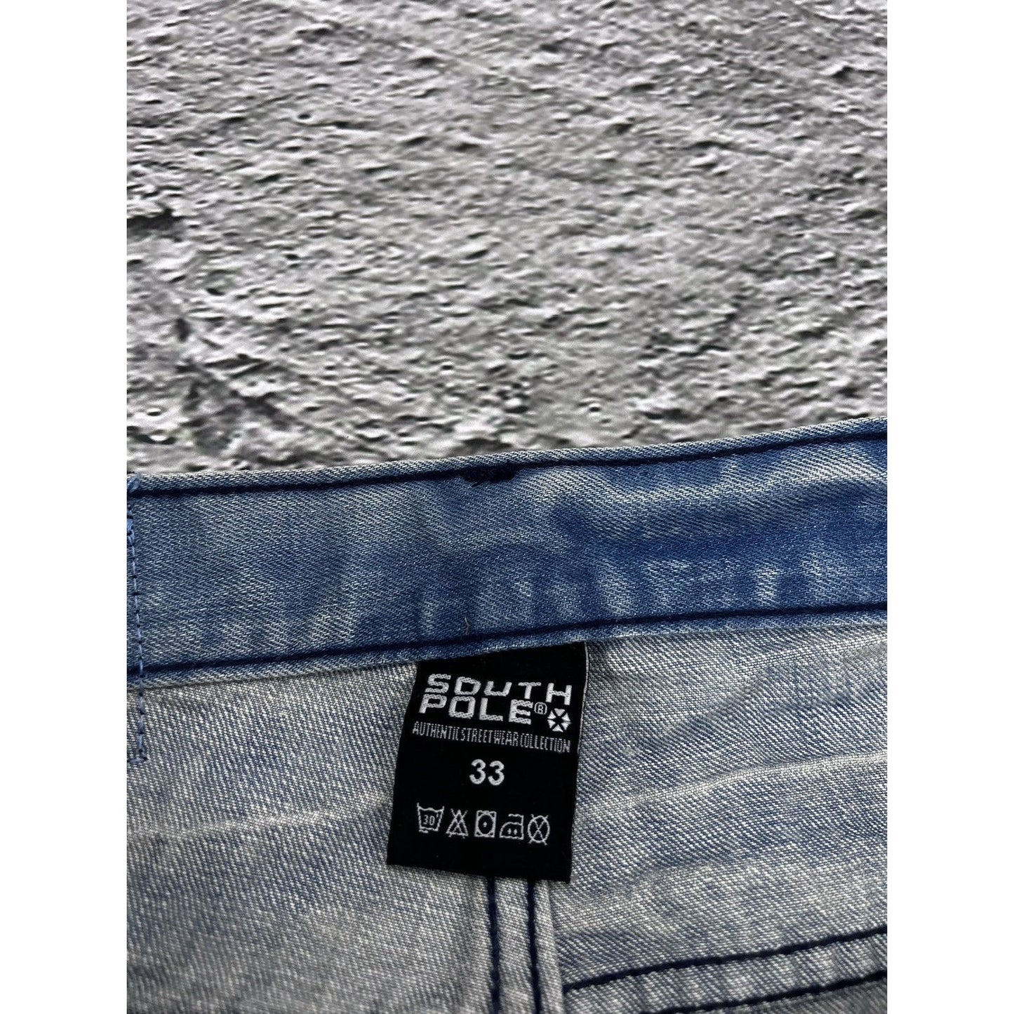 Southpole vintage jeans baby blue Y2K denim pants