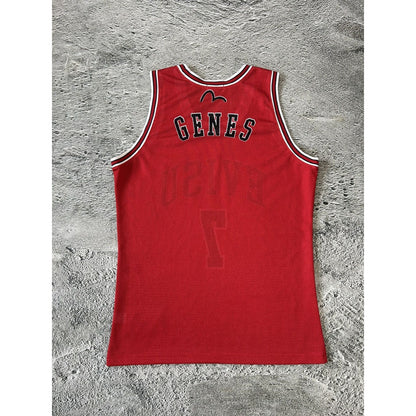 Evisu Jersey basketball 7 vintage red Chicago Bulls