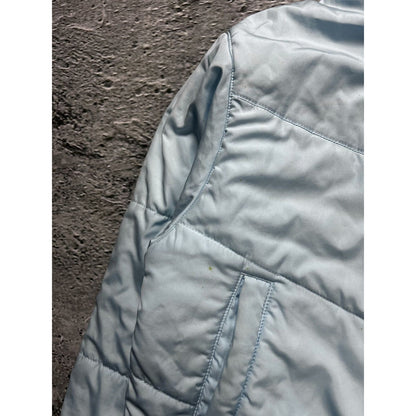 Nike padded jacket vintage baby blue Y2K puffer