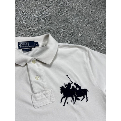 Chief Keef Polo Ralph Lauren big pony white shirt