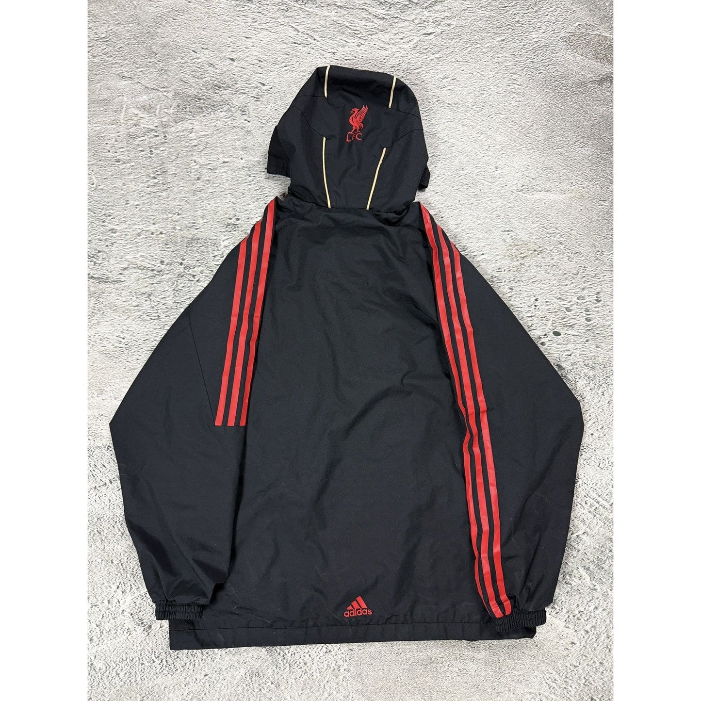 Liverpool 09 Adidas track jacket asymmetric champions league