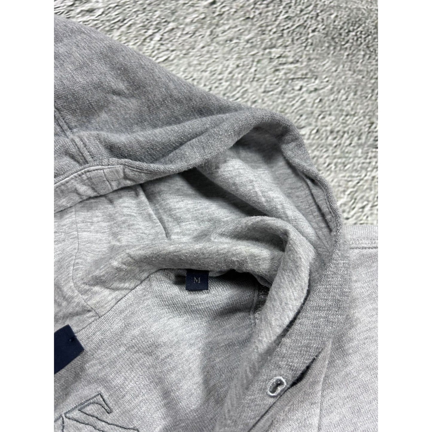 Zegna sport grey hoodie thin Ermenegildo Zegna