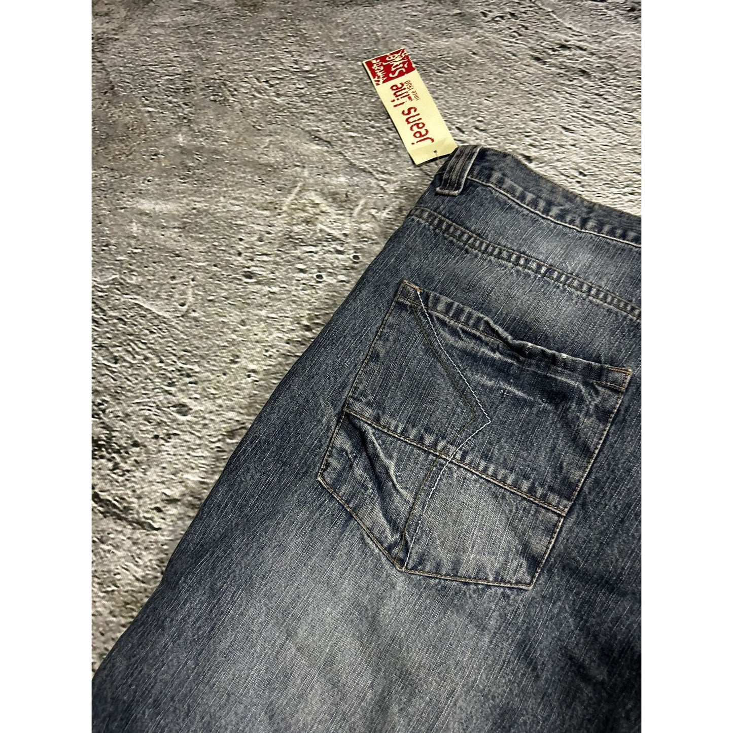 Jorts vintage baggy Y2K navy denim shorts