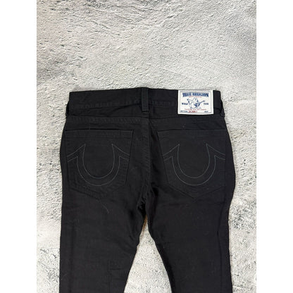 True Religion vintage jeans slim black Y2K