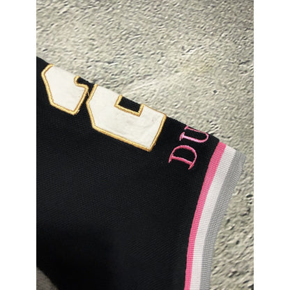 Chief Keef Polo Geografical Norway Dubai T-shirt black pink