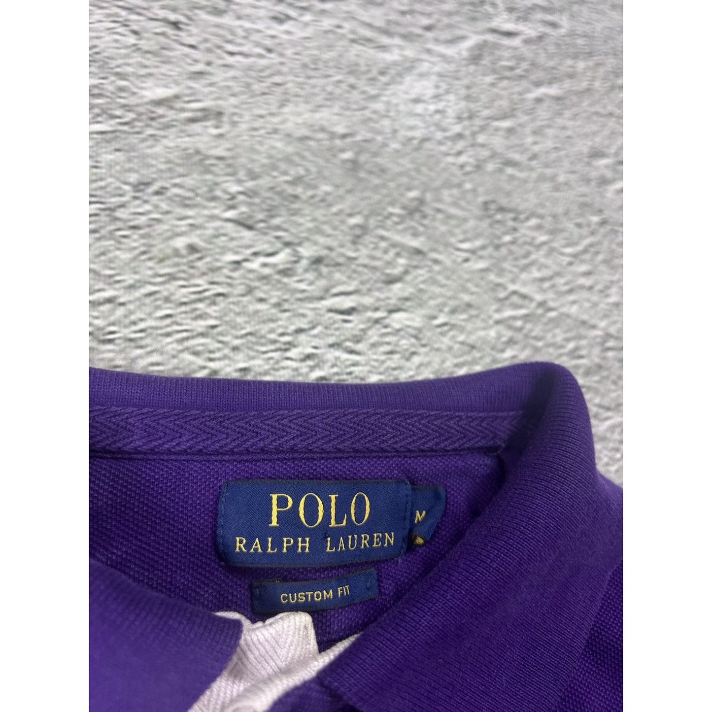 Chief Keef Polo Ralph Lauren purple white stripe