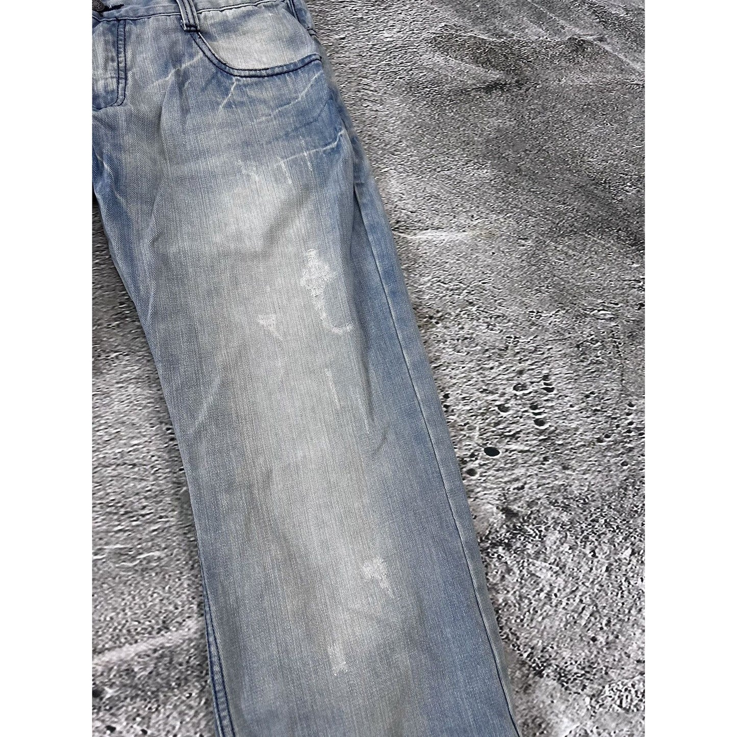 Southpole vintage jeans baby blue Y2K denim pants