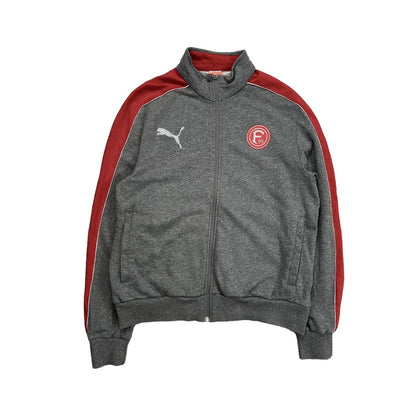 Fortuna Düsseldorf Puma zip sweatshirt grey red