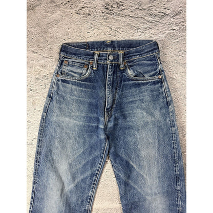 Evisu jeans vintage blue white seagulls baggy