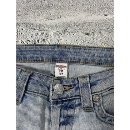 True Religion jeans vintage bootcut denim pants baby blue