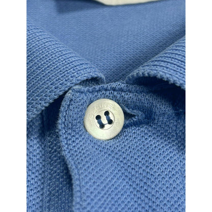 Celine vintage polo T-shirt blue small logo 90s