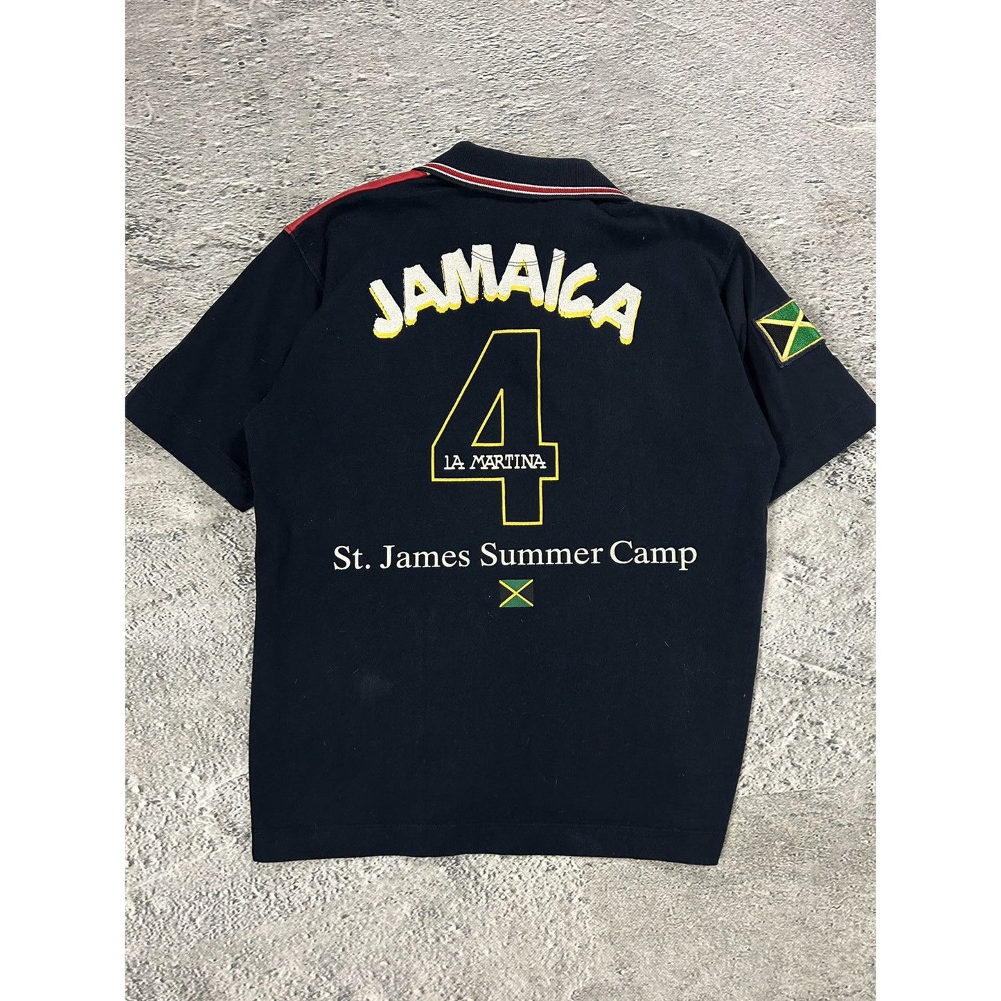Chief Keef Polo La Martina Jamaica Rasta multicolor