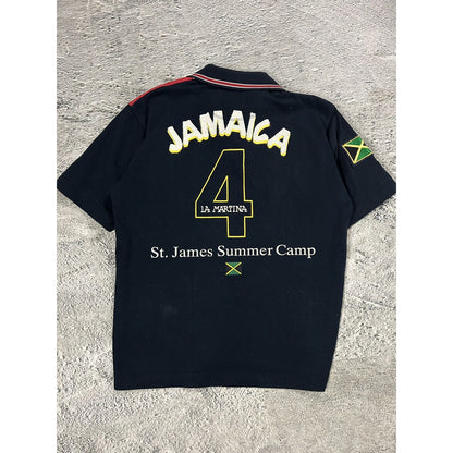 Chief Keef Polo La Martina Jamaica Rasta multicolor