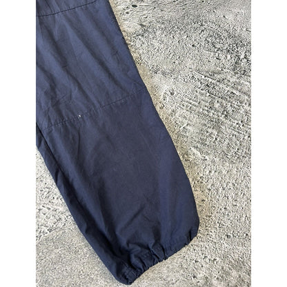 Adidas vintage navy nylon track pants baggy small logo 2000s