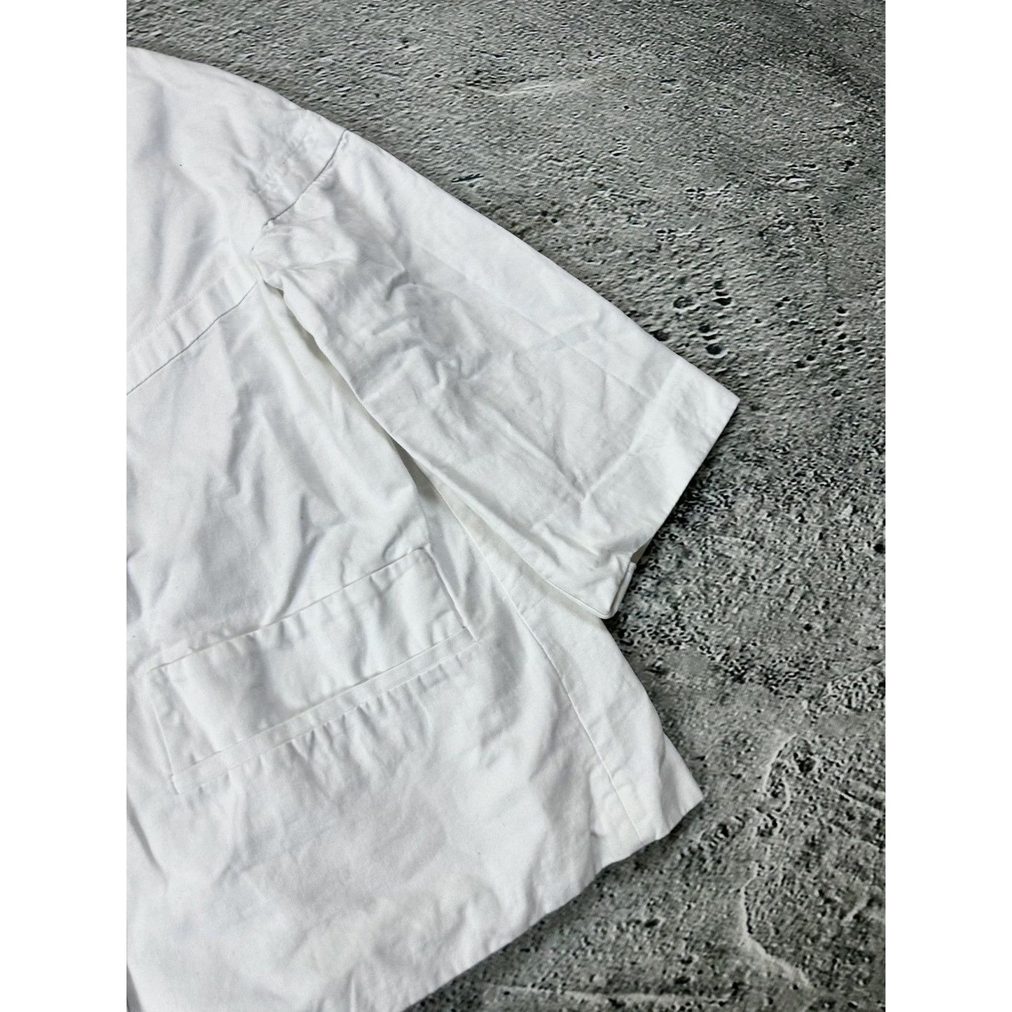 Marni jacket white boxy fit button up