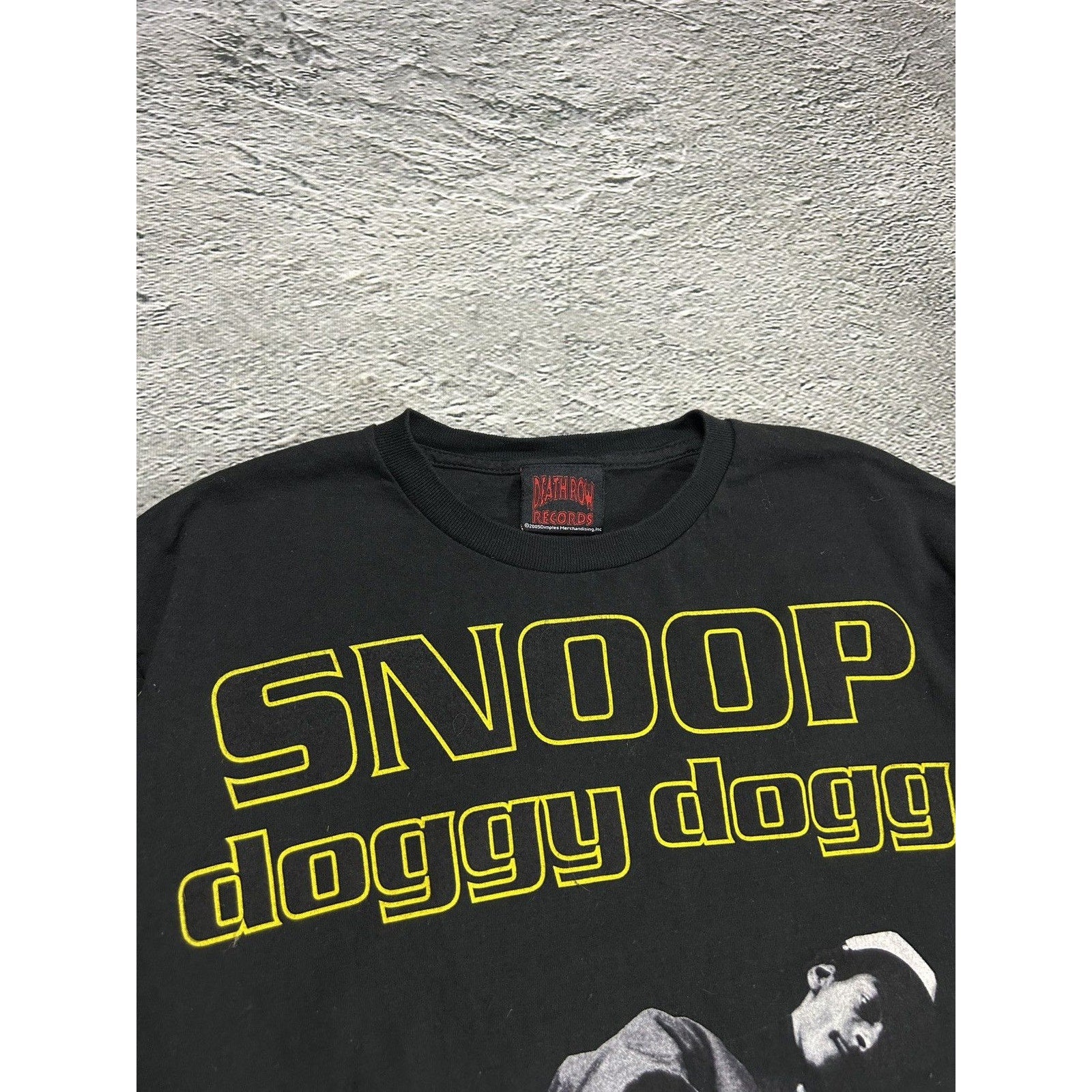 Snoop Dogg 2005 vintage T-shirt Doggy Dogg Death Row Records