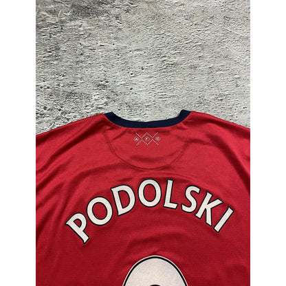 Podolski Arsenal Jersey Nike 2012/14 fly emirates Red