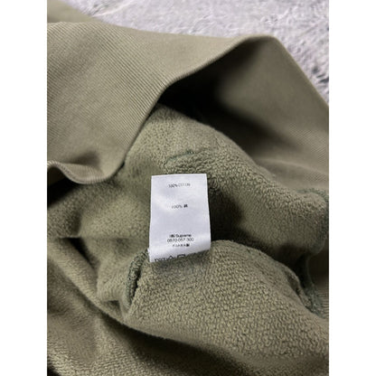 Supreme hoodie chainstitch Picasso FW18 Olive green